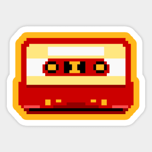 The Cassette - 80s Design Sticker